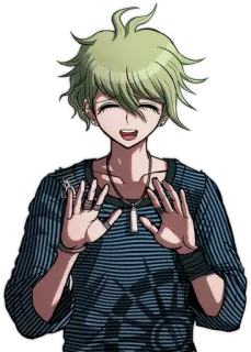β 20a2857c Rantaro Amami Danganronpa V3: Killing Harmony anime, manga, rantaro amami, danganronpa, character whatsapp sticker