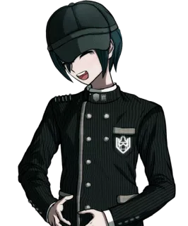 βΊοΈ a5f8f7ee Shuichi Saihara Danganronpa V3: Killing Harmony anime, danganronpa, shuichi saihara, videogame, character whatsapp sticker