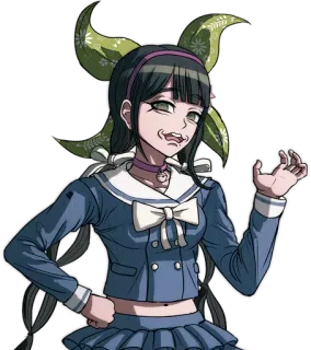 πΊ b7f14c0f Tenko Chabashira Danganronpa anime, danganronpa, tenko chabashira, character, video game whatsapp sticker