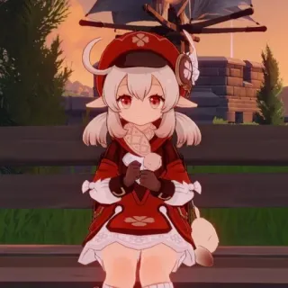 🤠 2fa9e7a5 Klee Genshin Impact Anime, Video game, Genshin Impact, Klee, Personagem, Fofo whatsapp sticker