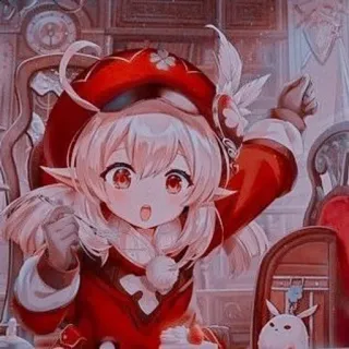 🤠 42734d0a Klee Genshin Impact Klee, Genshin Impact, Anime, Jogo, Fofo, Vermelho, Personagem whatsapp sticker