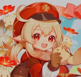 🤠 b8c00649 Klee Genshin Impact klee, genshin impact, anime, videogame, fofo, menina, personagem, kawaii whatsapp sticker