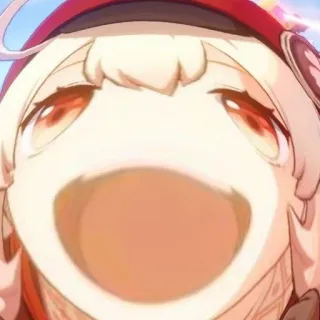 🤠 d524c38f Klee Genshin Impact klee, genshin impact, anime, jogo, fofo, engraçado, meme whatsapp sticker