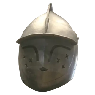 😥 8fa83fa4 头盔, 盔甲, 中世纪, 保护 telegram sticker