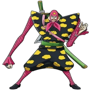 🥷 0bed10c7 Raizo One Piece Anime, Ninja, Raizo, One Piece, Espada telegram sticker