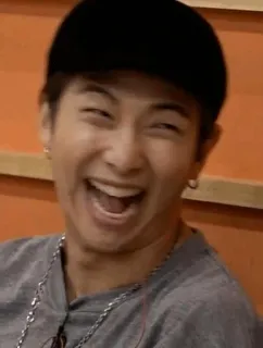 😂 03205b67 lachen, vrolijk, man, persoon, glimlach, portret telegram sticker