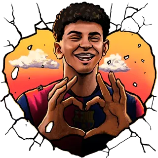 ❤️ c9315183 person, herz, hände, lächeln telegram sticker