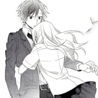 ♠️ ce5d3ab1 อนิเมะ, กอด, มังงะ, คู่รัก, ชุดนักเรียน telegram sticker