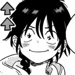 😁 4d6d96d3 Mangá, Anime, Desenho animado, Personagem, Garota telegram sticker