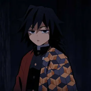 😐 10600867 Giyu Tomioka Demon Slayer Anime, Demon Slayer, Giyu Tomioka, Manga, Personaggio, Tomioka, Giyu telegram sticker