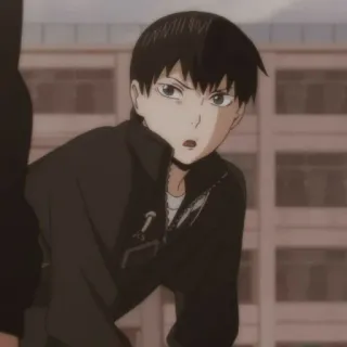 🥢 14119a9b Tobio Kageyama Haikyuu!! Anime, Haikyuu, Kageyama, Pallavolo, Cartone animato, Ragazzo, Personaggio telegram sticker