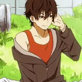 😅 8bdaf87d Anime, Ragazzo, Cartone animato, Personaggio telegram sticker