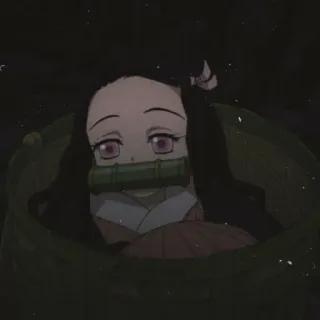 Nezuko by @anime_stickerr telegram stickers