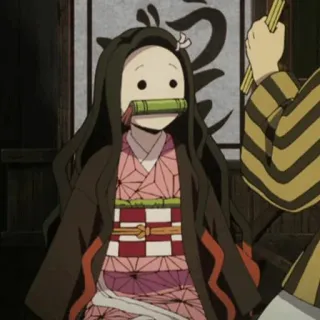 🎋 538b513b Nezuko Kamado Demon Slayer Аниме, Клинок, рассекающий демонов, Нэдзуко, Нэдзуко Камадо, Милый, Манга telegram sticker