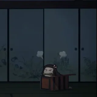 🐈‍⬛️ e1bbea75 Nezuko Kamado Demon Slayer Nezuko, Demon Slayer, Anime, Manga, Süß, Cartoon, Lustig whatsapp sticker