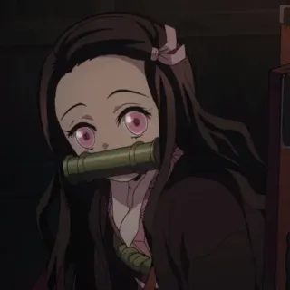 ✨ 9a4c9a6b Nezuko Kamado Demon Slayer 动漫, 鬼灭之刃, 祢豆子, 灶门, 灶门祢豆子, 漫画, 女孩, 角色 telegram sticker