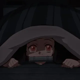 👀 4c8cd00b Nezuko Kamado Demon Slayer Anime, Demon Slayer, Nezuko, Nezuko Kamado, Słodkie, Postać telegram sticker