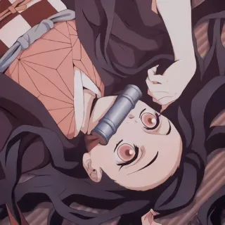 🎋 b1f6ec13 Nezuko Kamado Demon Slayer Anime, Demon Slayer, Nezuko, Nezuko Kamado, Manga, Personnage telegram sticker