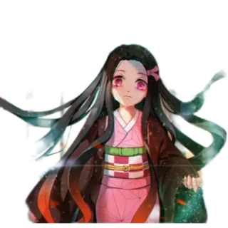 😳 297c4299 Nezuko Kamado Demon Slayer Anime, Demon Slayer, Nezuko, Nezuko Kamado, Manga, Animation japonaise whatsapp sticker