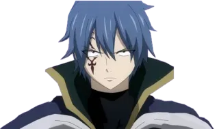 😐 0f178c1a Jellal Fernandes Fairy Tail 动漫, 漫画, 杰拉尔, 妖精的尾巴, 魔法师, 魔法 telegram sticker