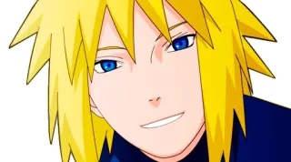 😀 a674394a Minato Namikaze Naruto อนิเมะ, มังงะ, นารูโตะ, มินาโตะ, โฮคาเงะ, ตัวละคร telegram sticker