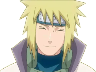 😊 a8f2cfc7 Minato Namikaze Naruto อนิเมะ, นารูโตะ, มินาโตะ, นามิคาเสะ, ผมสีเหลือง, นินจา telegram sticker