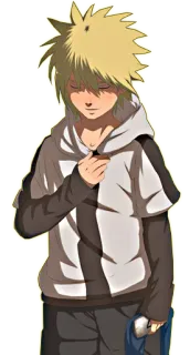 😊 ad53f2f5 Minato Namikaze Naruto อนิเมะ, นารูโตะ, มินาโตะ, นามิคาเสะ มินาโตะ, ตัวละคร telegram sticker