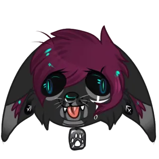 😋 003a0d1c gato, lindo, mascota, animal, peludo whatsapp sticker