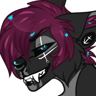 😁 a7caa634 Furry, Antropomorfo, Animal, Dibujo animado, Personaje, Arte whatsapp sticker