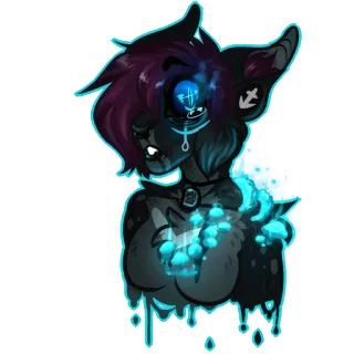 😓 bb8ae34e 퍼리, 판타지, 동물, 수인, 캐릭터 telegram sticker