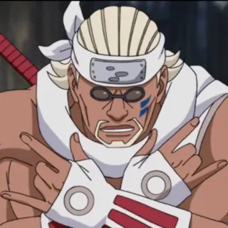 🤘 4b0f10c4 Killer Bee Naruto Anime, Ninja, Personnage, Killer Bee, Naruto whatsapp sticker