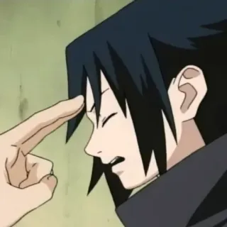 👉 6cc54df8 Sasuke Naruto Anime, Naruto, Sasuke, Poke doigt, Amitié whatsapp sticker