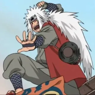😏 b6b22e17 Jiraiya Naruto Anime, Naruto, Jiraiya, Sage, Arts martiaux whatsapp sticker