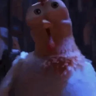 🐔 d4843a51 鸡, 动物, 服装, 搞笑, 生物 telegram sticker