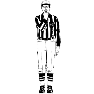 🏈 b374b8a2 90 scheidsrechter, sport, officieel, voetbal, gebaren telegram sticker