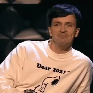 🥰 48663c1f Dear 2023 2023, anno, saluto, abbigliamento, maglione telegram sticker