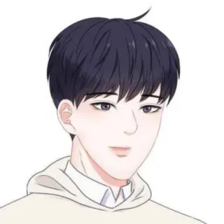 🐽 cc278b94 อนิเมะ, การ์ตูน, ผู้ชาย, หนุ่ม, หล่อ, ภาพเหมือน, ใบหน้า telegram sticker