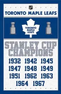 🍁 00a497a6 TORONTO MAPLE LEAFS
STANLEY CUP
CHAMPIONS
1932 1942 1945
1947 1948 1949
1951 1962 1963
1964 1967 hockey, Toronto Maple Leafs, Stanley Cup, NHL, sports telegram sticker