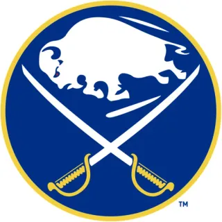 🐂 08606127 buffalo sabres, hockey, logo, sports, nhl telegram sticker