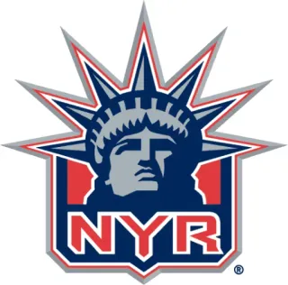 🌆 6f613bd9 NYR hockey, sports, new york rangers, nyr, statue of liberty telegram sticker