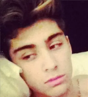 🥀 018ed14c portrait, personne, allongé, yeux, visage whatsapp sticker