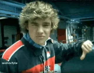 🥀 27ea438e pouce vers le bas, négatif, rejet, geste, homme, expression faciale whatsapp sticker