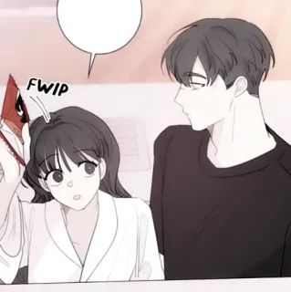 🍢 0eae79fd FWIP 卡通, 情侣, 浪漫, 爱, 关系, 艺术 telegram sticker