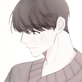 🍢 2d465871 动漫, 漫画, 韩漫, 肖像, 角色, 韩国, 亚洲 telegram sticker