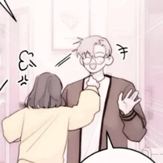 🍢 6e190010 男人, 女人, 情侣, 愤怒, 快乐 telegram sticker