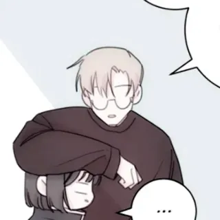 🍢 97a91b44 ... 情侣, 卡通, 角色, 浪漫 telegram sticker