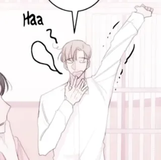 🍢 e9204147 Haa 男人, 绘画, 手臂, 姿势 telegram sticker