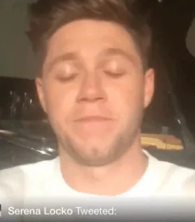 🎸 b512f692 Serena Locko Tweeted: người, khuôn mặt, tweet, người nổi tiếng, đàn ông telegram sticker