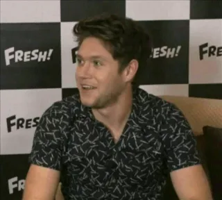 💫 0404507f Niall Horan FRESH! Niall Horan, One Direction, Penyanyi, Musisi, Wawancara, Baru! whatsapp sticker