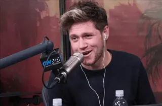 💫 5eefedf1 Niall Horan Niall Horan, penyanyi, selebriti, One Direction, wawancara whatsapp sticker